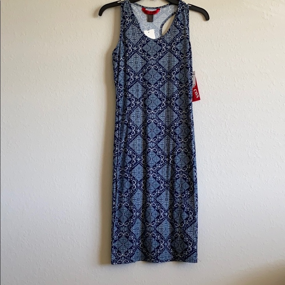 Form Fitting Midi Dress